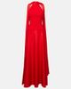 Solace London Solace London Cece crÃªpe and satin maxi dress - 1