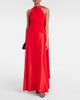 Solace London Solace London Cece crÃªpe and satin maxi dress - 2