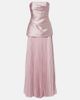 Solace London Solace London Claudette satin-trimmed bustier gown - 1