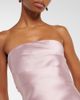Solace London Solace London Claudette satin-trimmed bustier gown - 4