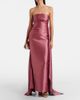 Solace London Solace London Draped strapless satin gown - 2