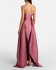 Solace London Solace London Draped strapless satin gown - 5