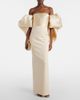 Solace London Solace London Floris strapless satin and crÃªpe gown - 2