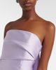Solace London Solace London Kiki caped satin corset cocktail dress - 4