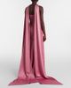 Solace London Solace London Mae satin-paneled bustier gown - 5