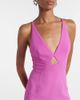 Solace London Solace London Milly cutout crÃªpe maxi dress - 4