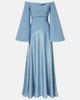 Solace London Solace London Rina crÃªpe and satin gown - 1