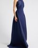 Solace London Solace London Rumi Mixed Media Halter Gown - 3