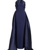 Solace London Solace London Rumi Mixed Media Halter Gown - 5