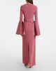 Solace London Solace London Theia belted gown - 5