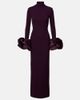 Solace London Solace London Viviana satin-trimmed gown - 1
