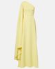 Solace London Solace London Yazmin asymmetric caped gown - 1