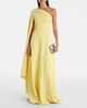Solace London Solace London Yazmin asymmetric caped gown - 2