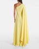 Solace London Solace London Yazmin asymmetric caped gown - 3