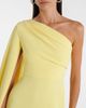 Solace London Solace London Yazmin asymmetric caped gown - 4