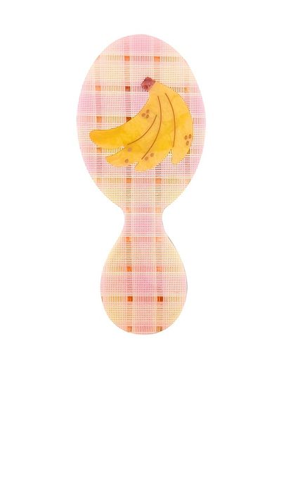 Solar Eclipse Solar Eclipse Hand-painted Banana Handbag Hero Brush