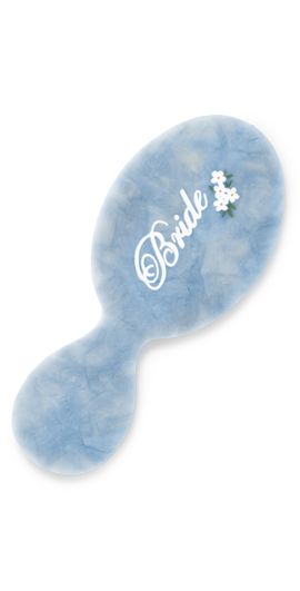 Solar Eclipse Solar Eclipse Hand-Painted Bride Handbag Hero Travel Brush Baby Blue One