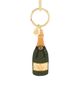 Solar Eclipse Solar Eclipse Hand-Painted Champagne Bag Charm + Keychain - 1