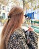 Solar Eclipse Solar Eclipse Hand-painted Champagne Claw Hair Clip - 2