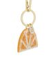 Solar Eclipse Solar Eclipse Hand-painted Citrus Slice Bag Charm + Keychain - 1