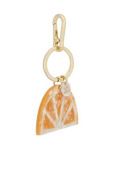 Solar Eclipse Solar Eclipse Hand-painted Citrus Slice Bag Charm + Keychain
