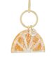 Solar Eclipse Solar Eclipse Hand-painted Citrus Slice Bag Charm + Keychain - 2