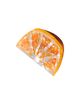 Solar Eclipse Solar Eclipse Hand-painted Citrus Slice Claw Hair Clip - 1