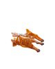 Solar Eclipse Solar Eclipse Hand-Painted Fawn Claw Hair Clip - 2