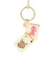 Solar Eclipse Solar Eclipse Hand-Painted Flower Mahjong Bag Charm & Keychain - 1