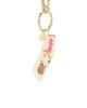 Solar Eclipse Solar Eclipse Hand-Painted Flower Mahjong Bag Charm & Keychain - 2