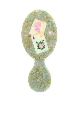 Solar Eclipse Solar Eclipse Hand-Painted Flower Mahjong Handbag Hero Brush