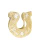 Solar Eclipse Solar Eclipse Hand-painted Good Luck Horseshoe Claw Hair Clip - 1