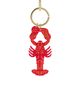Solar Eclipse Solar Eclipse Hand-painted Lobster Bag Charm + Keychain - 1