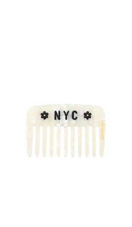 Solar Eclipse Solar Eclipse Hand-painted NYC Mosaic Pocket Comb