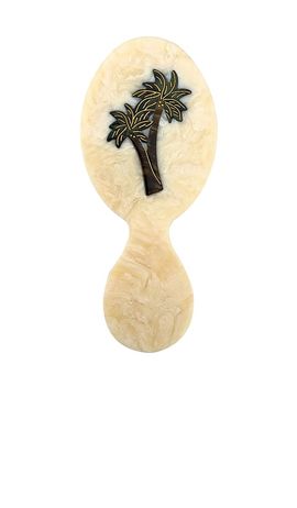 Solar Eclipse Solar Eclipse Hand-painted Palm Trees Handbag Hero Brush