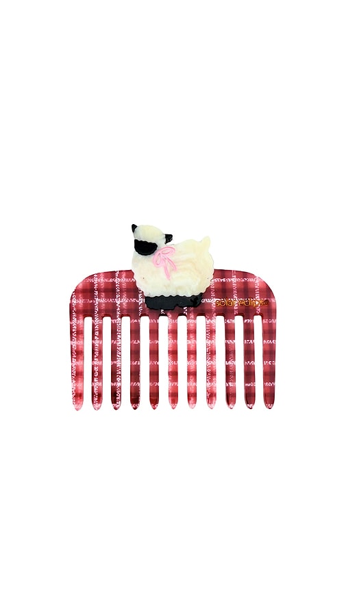 Solar Eclipse Solar Eclipse Hand-painted Sheep Pocket Comb