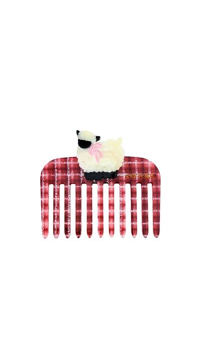 Solar Eclipse Solar Eclipse Hand-painted Sheep Pocket Comb
