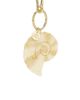 Solar Eclipse Solar Eclipse Hand-painted Spiral Shell Bag Charm & Keychain - 2