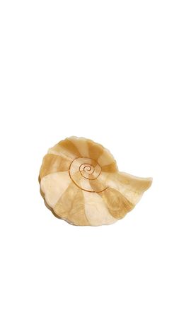 Solar Eclipse Solar Eclipse Hand-painted Spiral Shell Claw Hair Clip