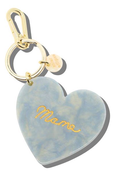 Solar Eclipse Solar Eclipse Mama Heart Hand Painted Key Chain Bag Charm