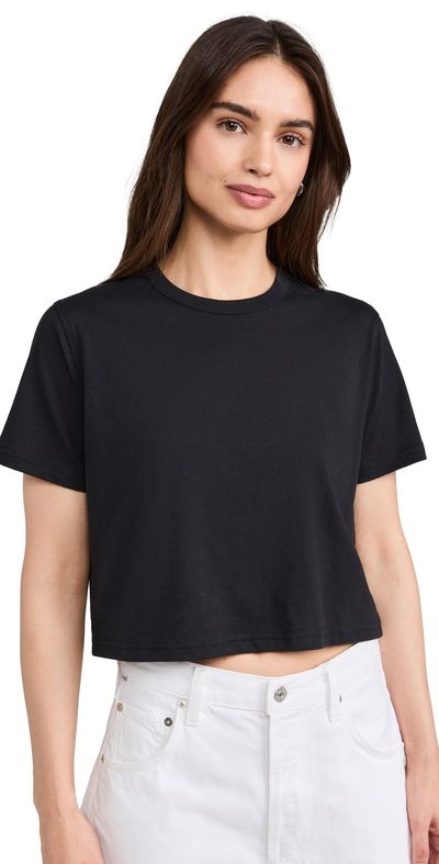 Sold Out NYC Sold Out NYC Cropped Perfect Tee Black