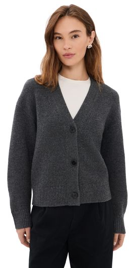 Sold Out NYC Sold Out NYC The Cashmere Signature Cardigan Charcoal
