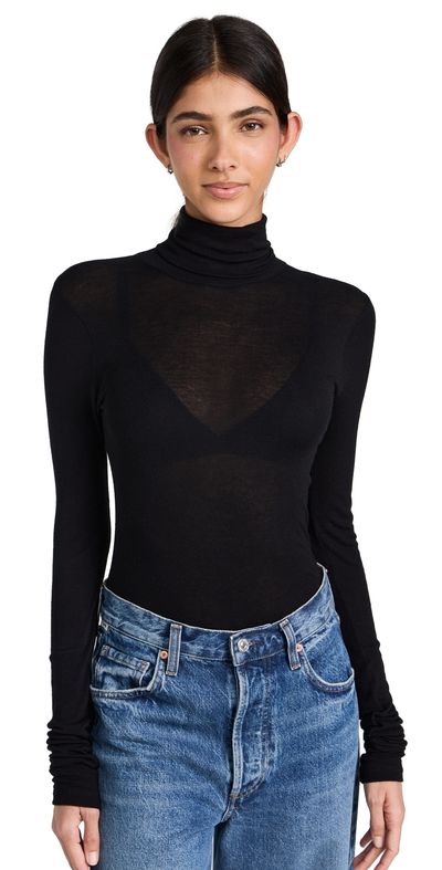 Sold Out NYC Sold Out NYC The Cashmere Turtleneck in Black Black