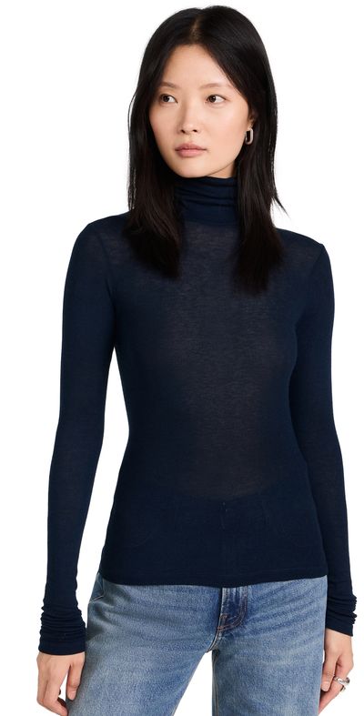 Sold Out NYC Sold Out NYC The Cashmere Turtleneck in Navy Navy