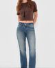 Sold Out NYC Sold Out NYC The Cropped Perfect Tee Chocolate - 5