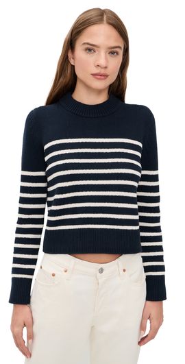 Sold Out NYC Sold Out NYC The Favorite Crew Sweater Navy & Cream
