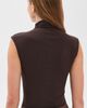 Sold Out NYC Sold Out NYC The Mock Neck Top Chocolate - 3