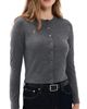 Sold Out NYC Sold Out NYC The Refined Cardigan Charcoal - 1