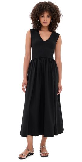 Sold Out NYC Sold Out NYC The V Neck RSVP Dress Black