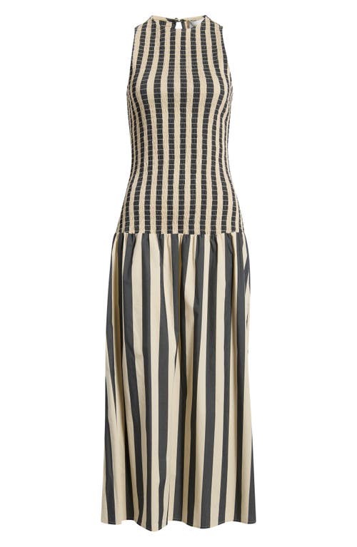 Solid & Striped Solid & Striped Arlin Smocked Midi Dress